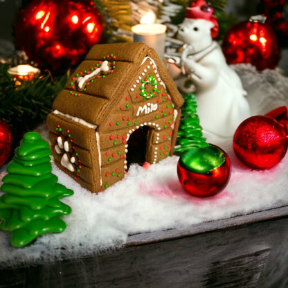 Gingerbread House Template Cookie Cutter 
