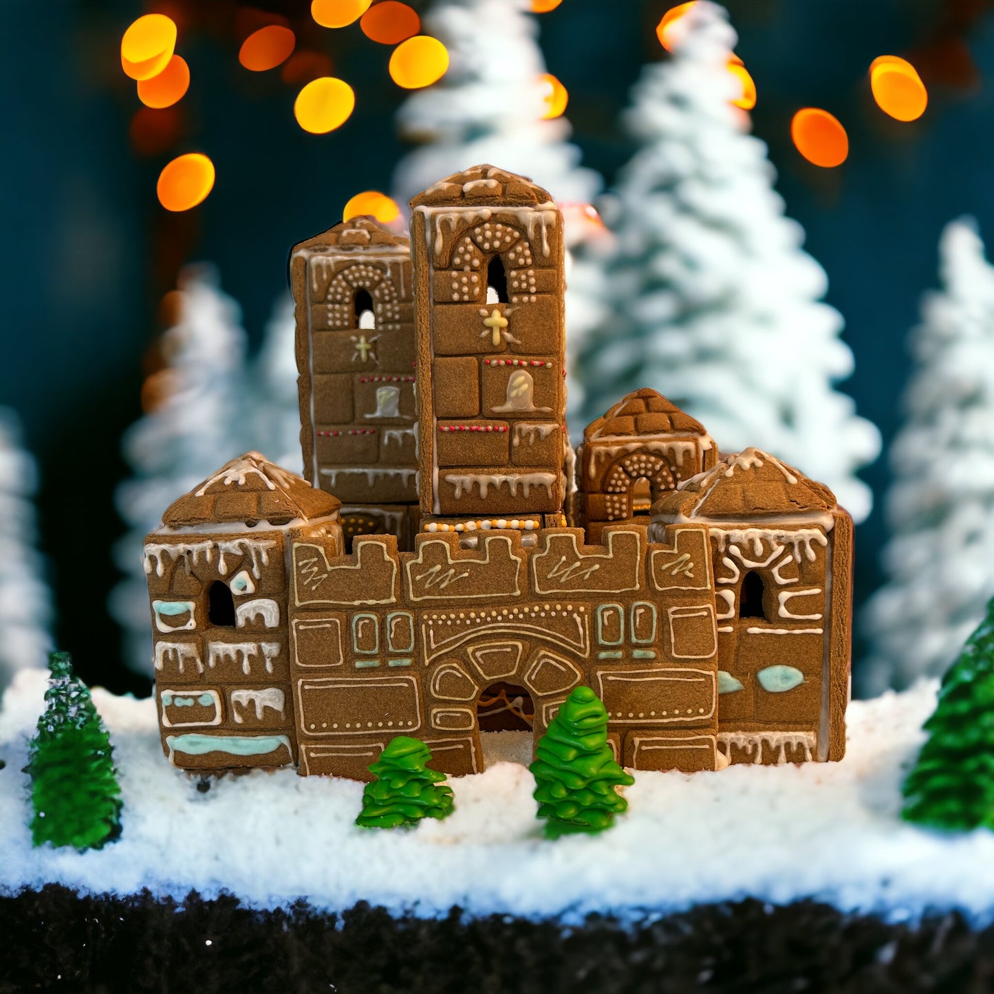 Gingerbread House Template Cookie Cutter 
