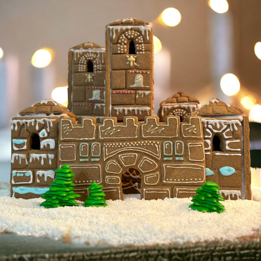 Gingerbread House Template Cookie Cutter 