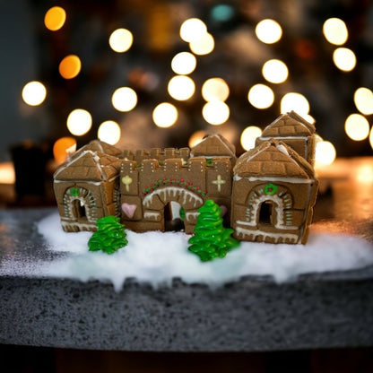 Gingerbread House Template Cookie Cutter 