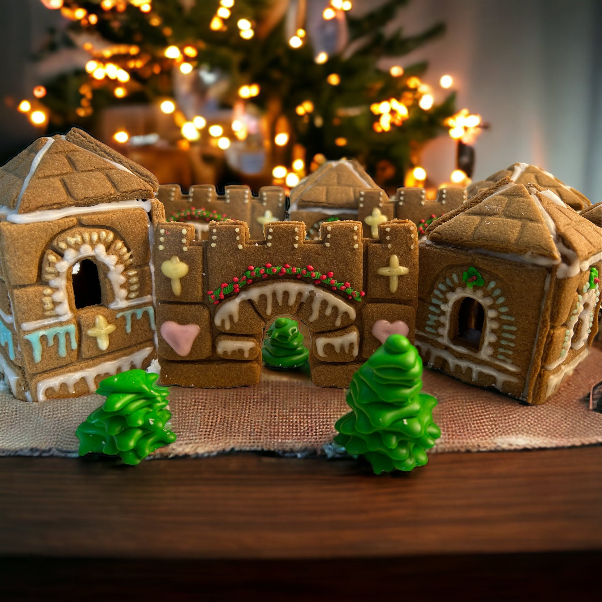 Gingerbread House Template Cookie Cutter 
