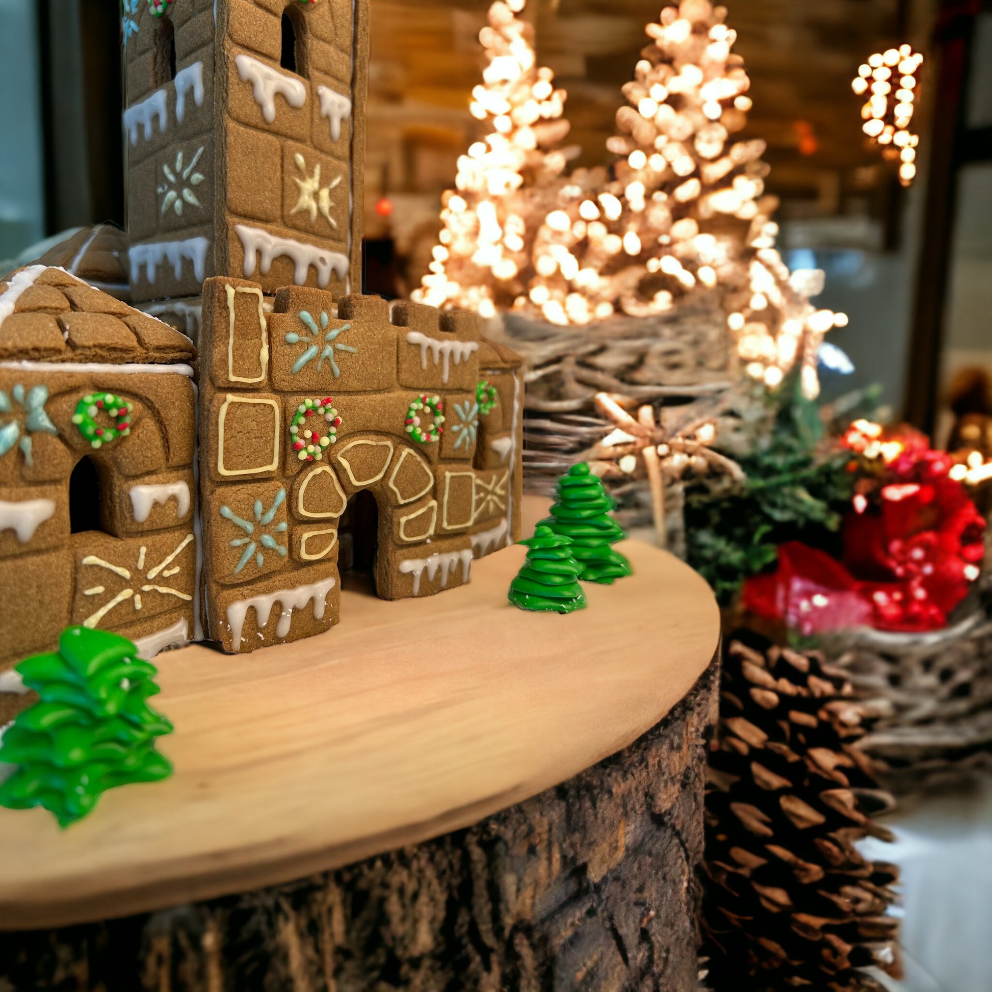 Gingerbread House Template Cookie Cutter 