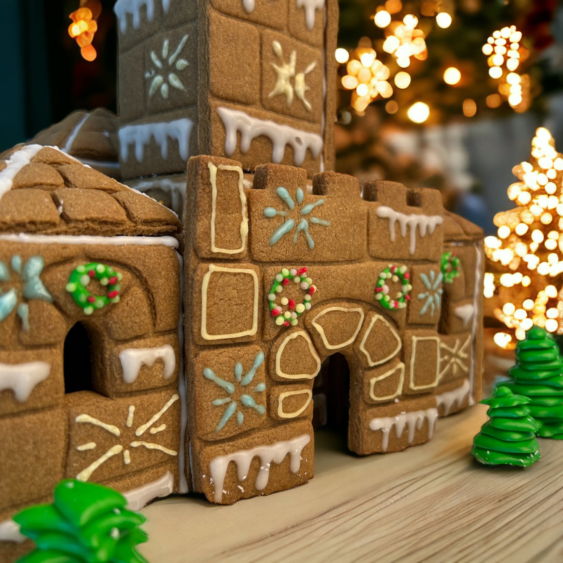 Gingerbread House Template Cookie Cutter 