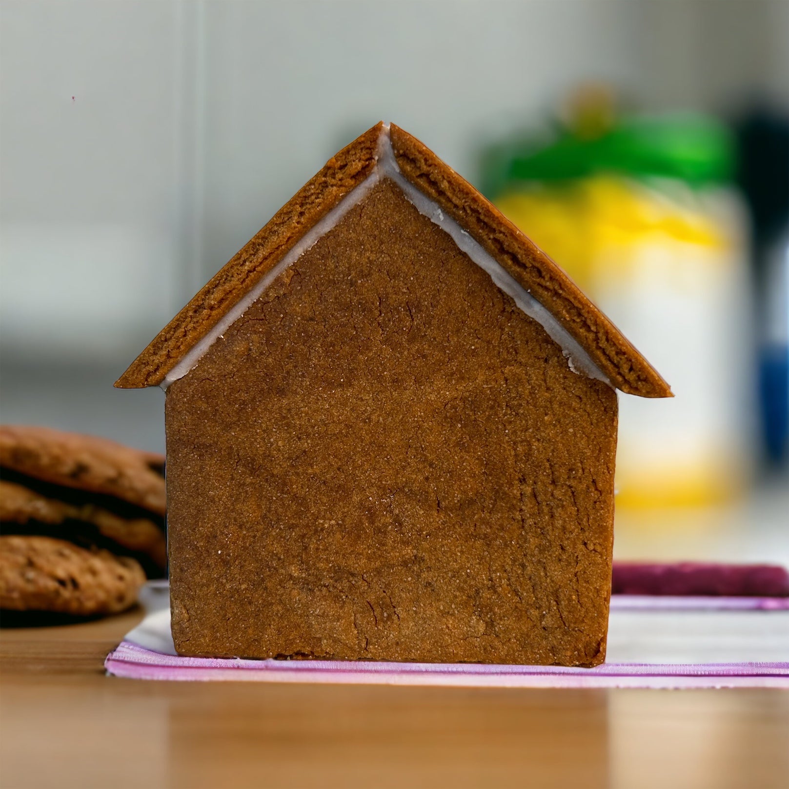 Gingerbread House Template Cookie Cutter 