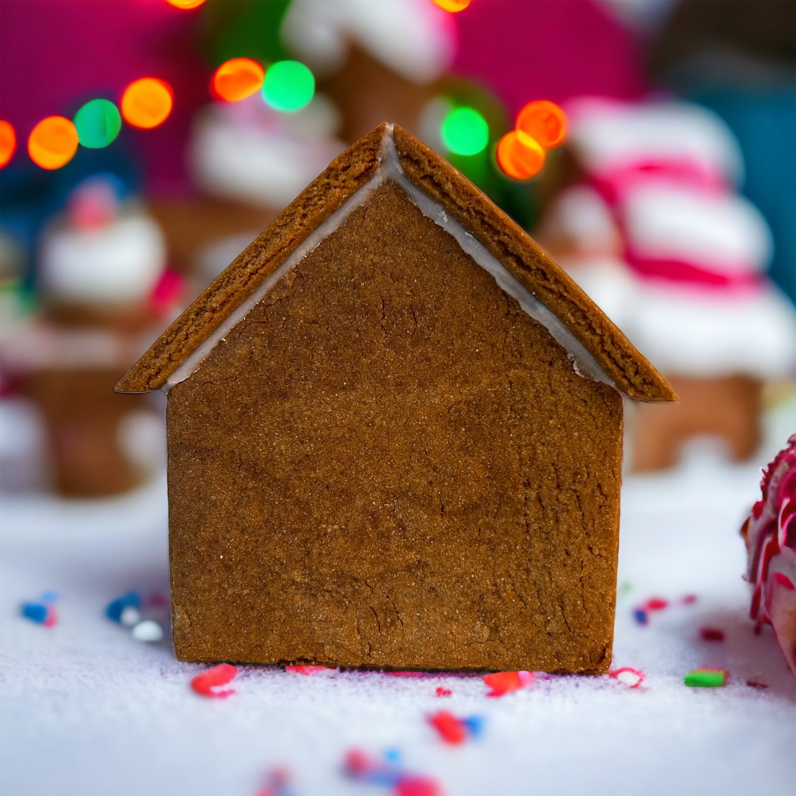 Gingerbread House Template Cookie Cutter 