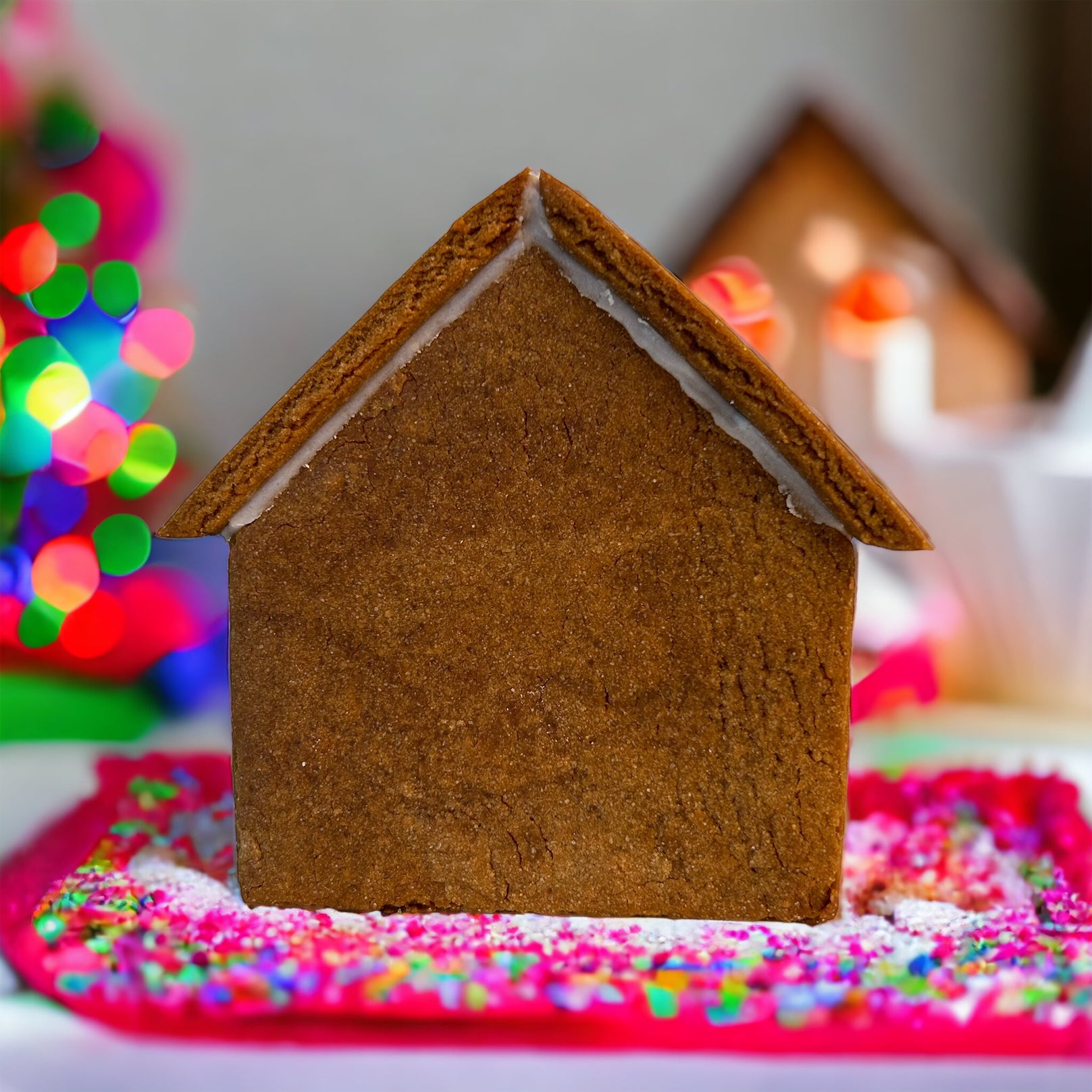 Gingerbread House Template Cookie Cutter 