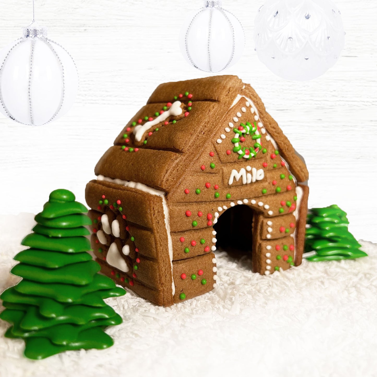 Gingerbread House Template Cookie Cutter 
