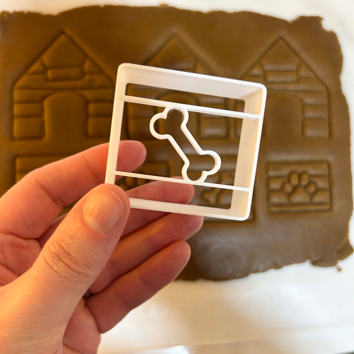 Gingerbread House Template Cookie Cutter 